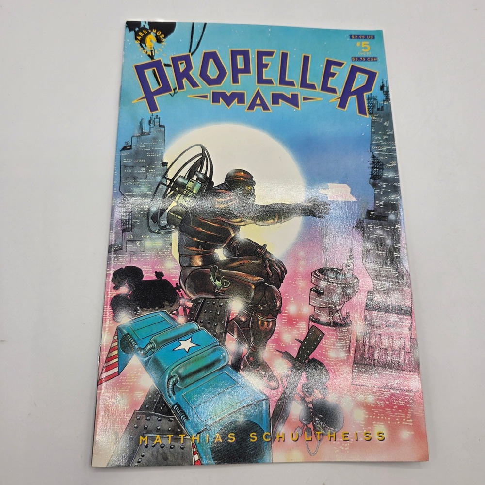 Propeller Man 5 Dark Horse Comics 1993 Matthias Schultheiss Sci-Fi Vintage Comic